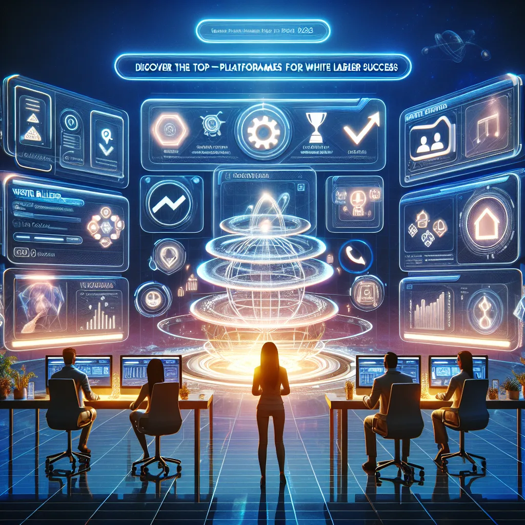 White label website builder saas: Discover the Top Platforms for White Label Success