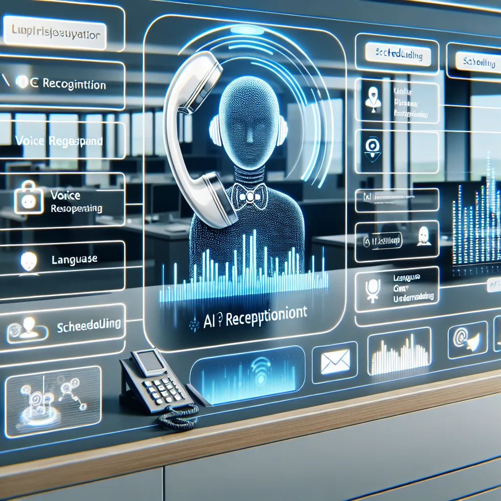AI phone receptionist: Typologies and characteristics