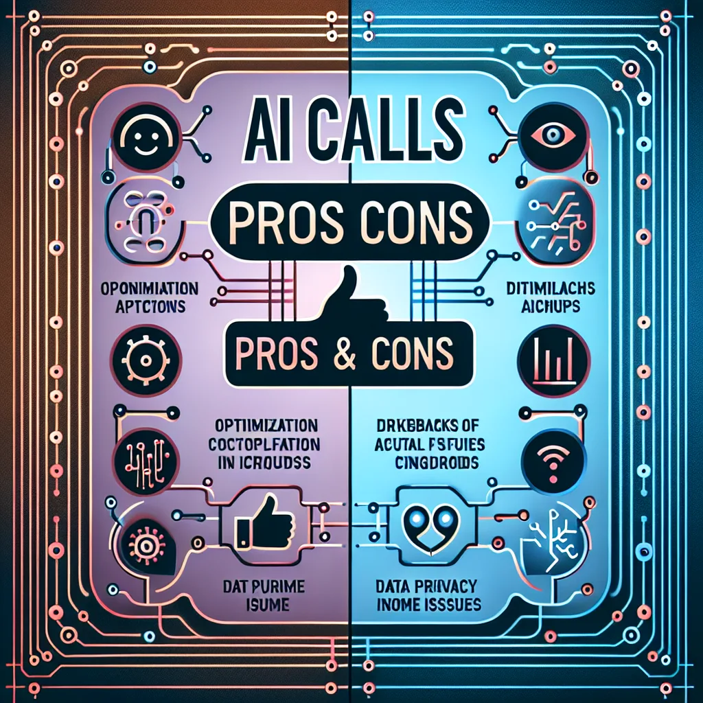 Ai calls Pros and Cons