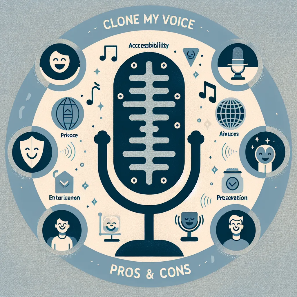 Clone my voice Pros and Cons
