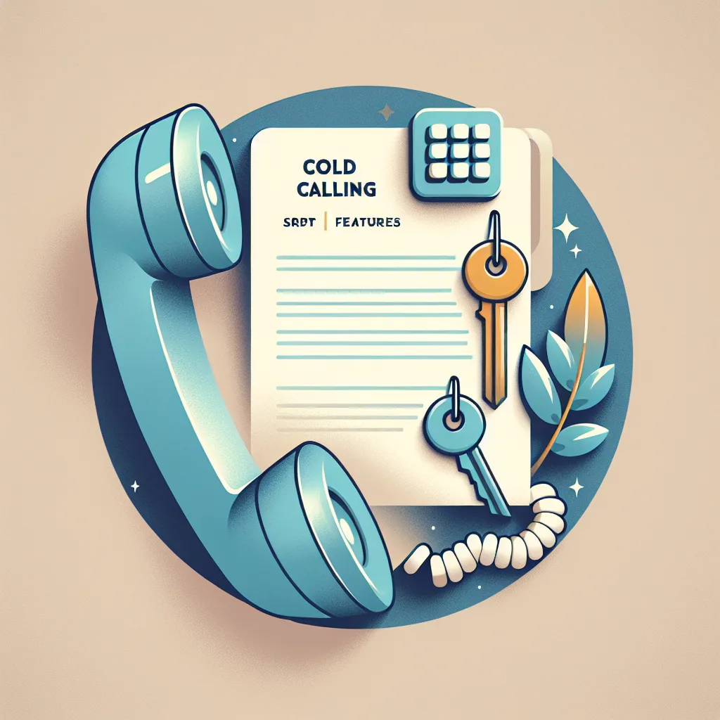 Cold calling scripts Key Features