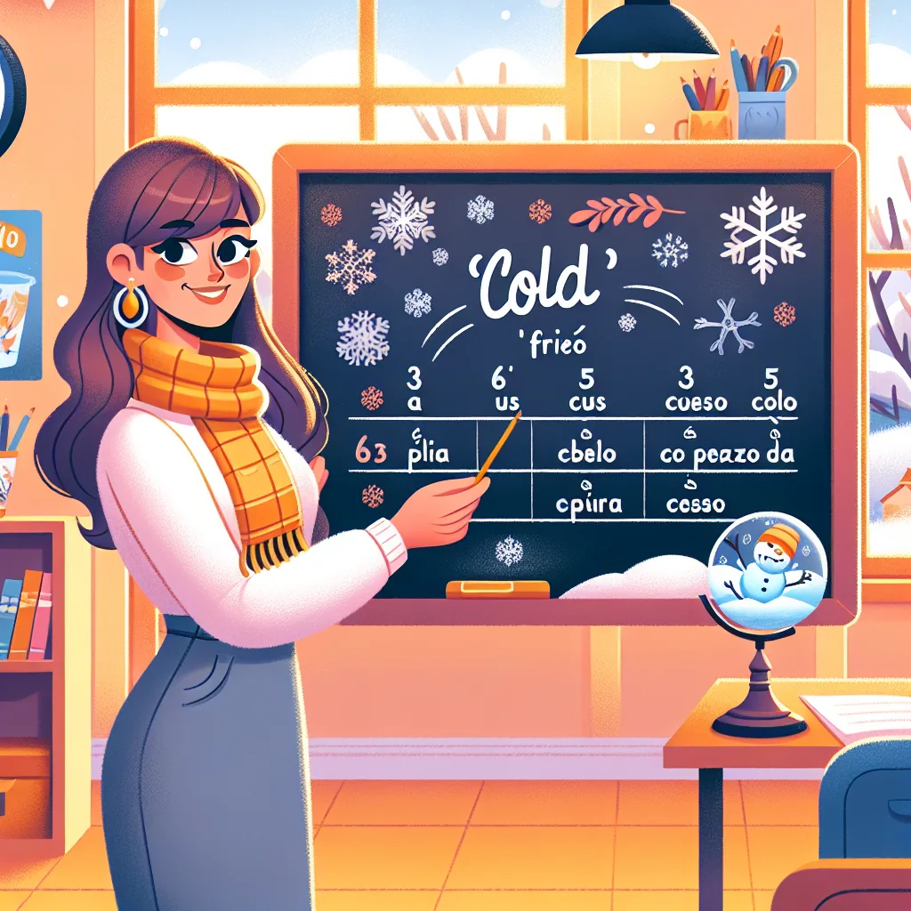 Cold in spanish language How It Works