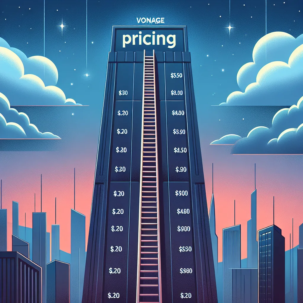 Vonage pricing Step by Step