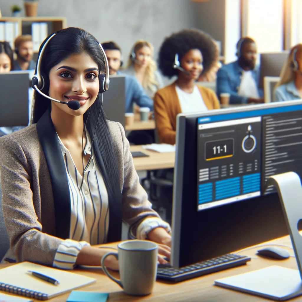 Call center agent How It Works