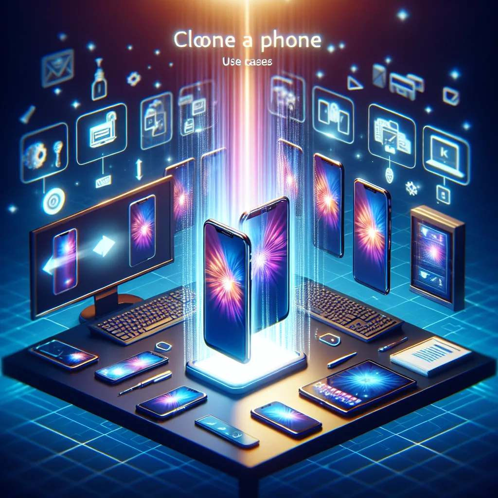 Clone a phone Use Cases
