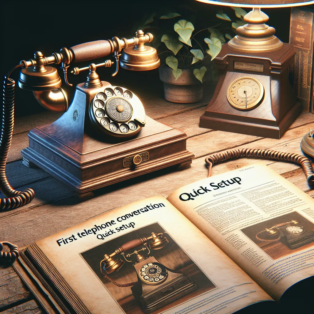 First telephone conversation Quick Setup