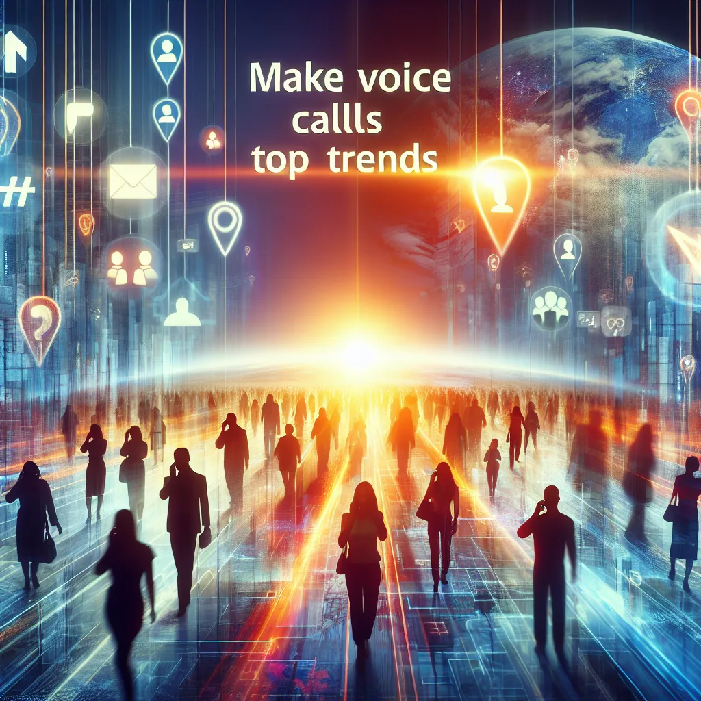 Make voice calls Top Trends