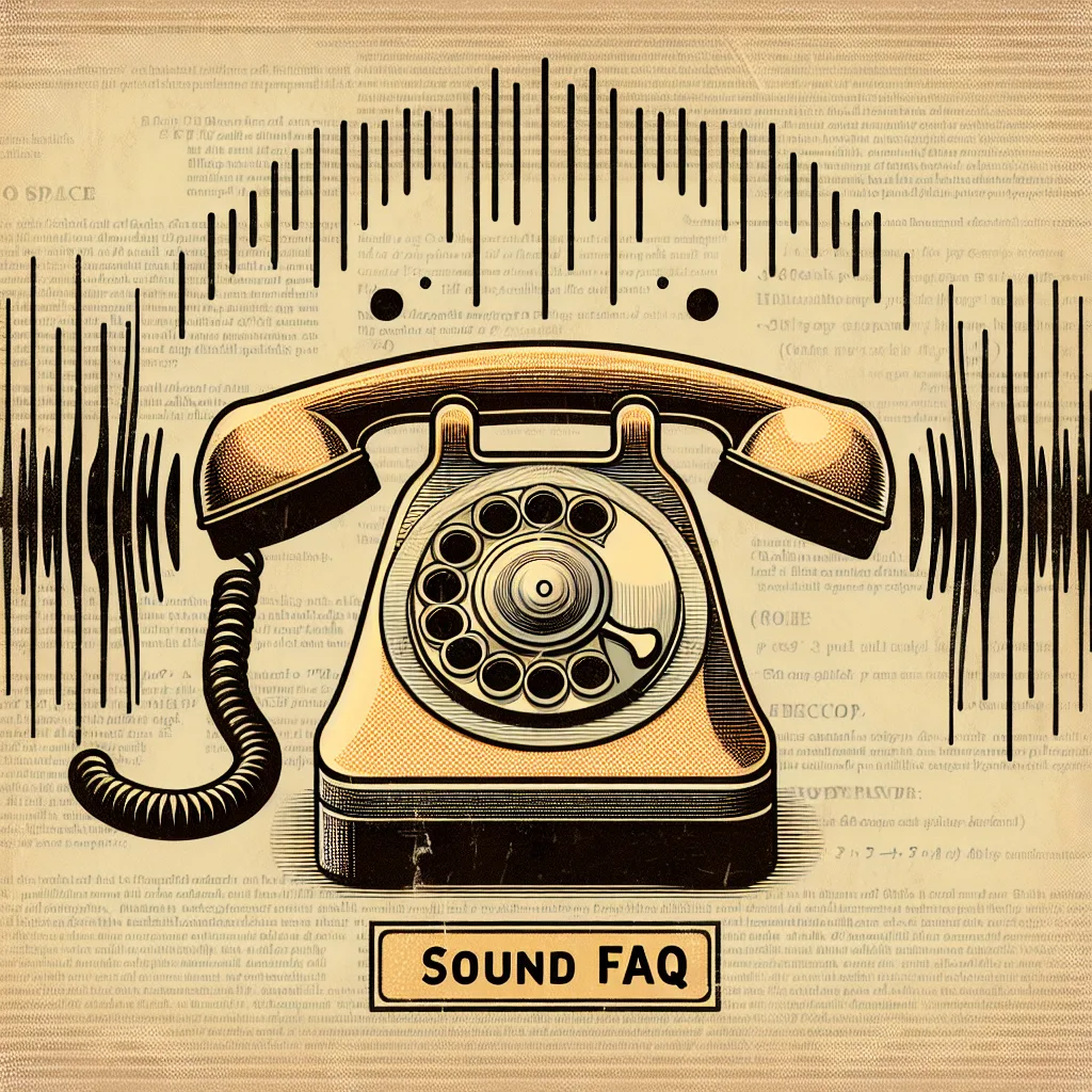Telephone call sound FAQ