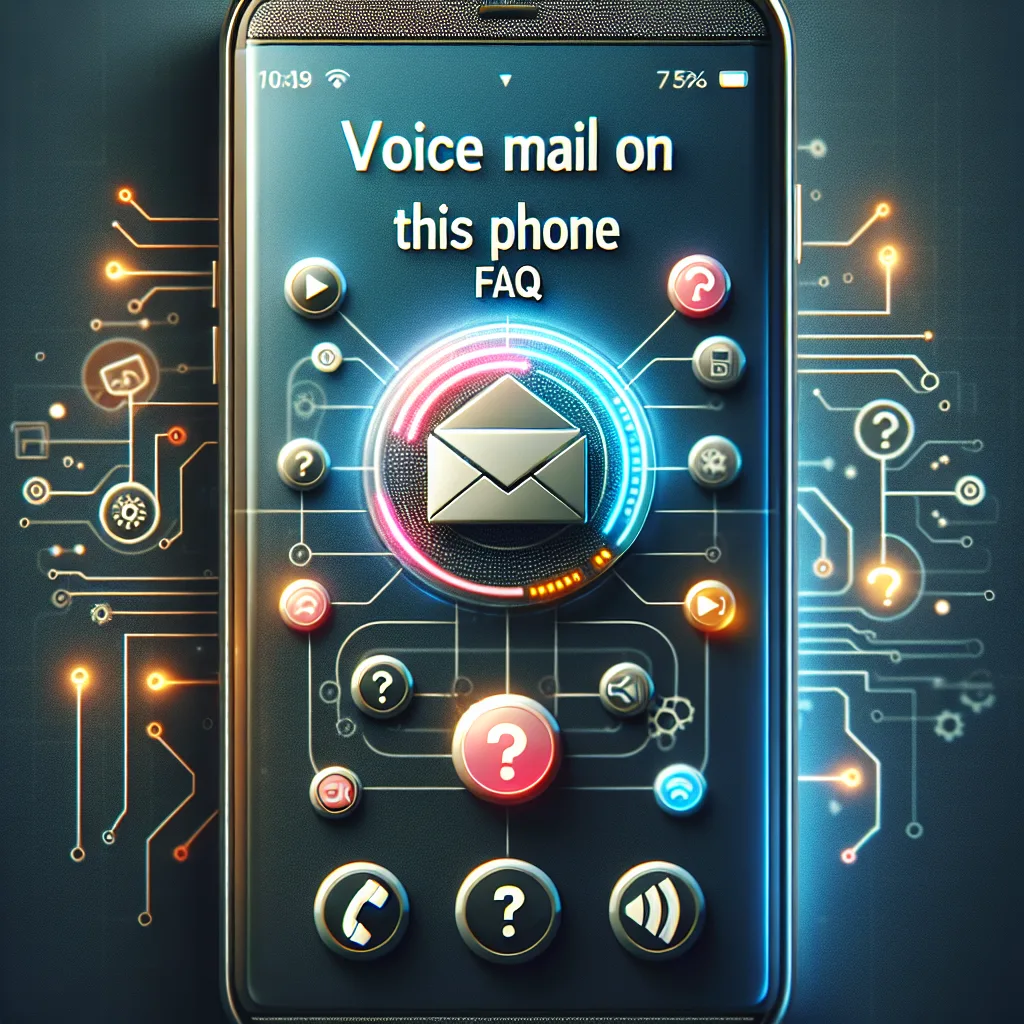 Voice mail on this phone FAQ