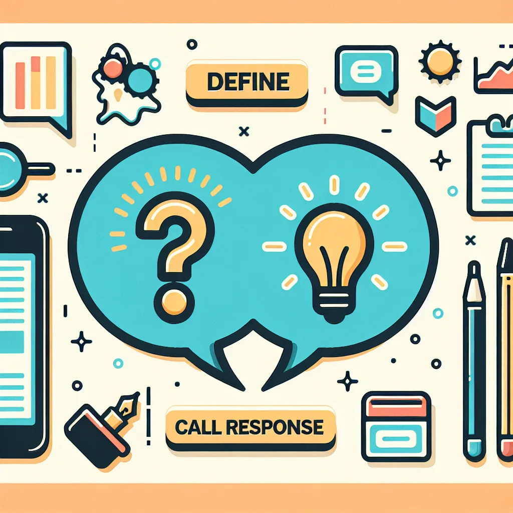 Define call and response Case Study